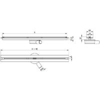 Трап/канал Mexen Flat 360 Super Slim Chrome 1051090 - Изображение №6 — Chaika Market