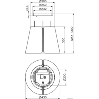 Кухонная вытяжка Faber Beat WH Matt F45 345.0612.338 - Изображение №3 — Chaika Market