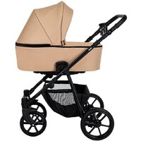 Универсальная коляска Pituso Tossa 2 в 1 (кожа, camel) — Chaika Market