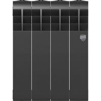 Биметаллический радиатор Royal Thermo Biliner B 350 Черный - 4 секций - Изображение №2 — Chaika Market