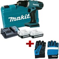 Дрель-шуруповерт Makita DF347DWEA1 (с 2-мя АКБ, кейс) — Chaika Market