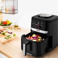 Аэрогриль (аэрофритюрница) Tefal Easy Fry Silence EY5728E1 - Изображение №4 — Chaika Market