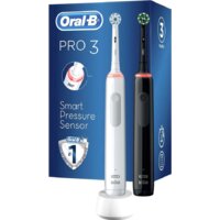 Комплект зубных щеток Oral-B Pro 3 3900 Duo Cross Action + Sensi White D505.523.3H — Chaika Market