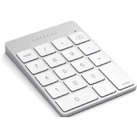 Цифровой блок Satechi Aluminum Slim Rechargeable Bluetooth Keypad (серебристый) - Изображение №7 — Chaika Market