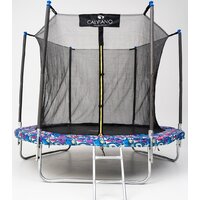 Батут Calviano Smile 252 см-8FT INSIDE с внутренней сеткой складной - Изображение №3 — Chaika Market