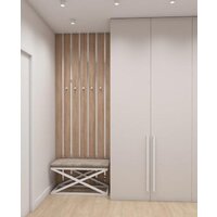 Банкетка Hype Mebel Трингл (белый/синий) - Изображение №2 — Chaika Market