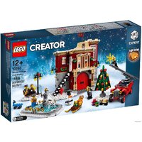 Конструктор LEGO Creator 10263 Пожарная часть в зимней деревне — Chaika Market