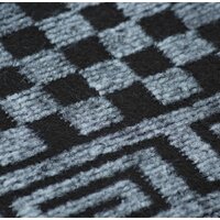 Ковровая дорожка SunStep Шашки 90x1200 35-301 (серый) - Изображение №4 — Chaika Market