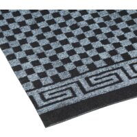 Ковровая дорожка SunStep Шашки 90x1200 35-301 (серый) - Изображение №3 — Chaika Market