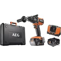Ударная дрель-шуруповерт AEG Powertools BSB 18BL2-602K 4935481043 (с 2-мя АКБ, кейс) — Chaika Market