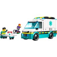 Конструктор LEGO City Скорая помощь 60451 - Изображение №4 — Chaika Market