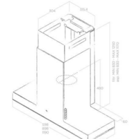 Кухонная вытяжка Elica Haiku BL/A/60 - Изображение №2 — Chaika Market