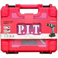 Дрель-шуруповерт P.I.T. PSR18-D3 (с 2-мя АКБ, кейс) - Изображение №2 — Chaika Market