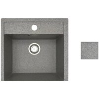 Кухонная мойка БелЭворс Rio + смеситель W74004-9 + дозатор L405-1 (серый/сатин) - Изображение №7 — Chaika Market