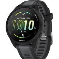 Умные часы Garmin Forerunner 165 (черный/сланцево-серый) — Chaika Market