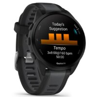 Умные часы Garmin Forerunner 165 (черный/сланцево-серый) - Изображение №3 — Chaika Market
