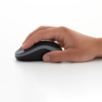 Мышь Logitech M185 (черный/синий) - Изображение №4 — Chaika Market