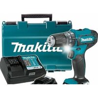 Ударная дрель-шуруповерт Makita HP333DWAE (с 2-мя АКБ, кейс) — Chaika Market