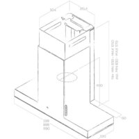 Кухонная вытяжка Elica Haiku IX/A/120 - Изображение №3 — Chaika Market