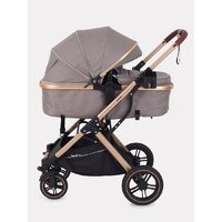 Универсальная коляска Rant Basic Pulsar Gold RA160 (2 в 1, beige) - Изображение №5 — Chaika Market
