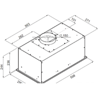 Кухонная вытяжка MAUNFELD Crosby Power 60 (белый) - Изображение №12 — Chaika Market