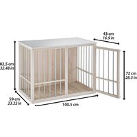 Клетка Ferplast Dog Fort 87040311 - Изображение №8 — Chaika Market