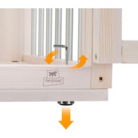 Клетка Ferplast Dog Fort 87040311 - Изображение №7 — Chaika Market