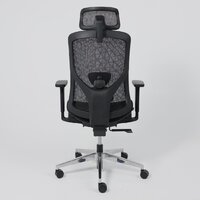 Офисное кресло AksHome Magnus (сетка, черный/алюминий) - Изображение №19 — Chaika Market