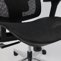 Офисное кресло AksHome Magnus (сетка, черный/алюминий) - Изображение №20 — Chaika Market