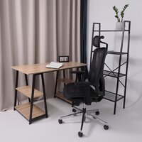 Офисное кресло AksHome Magnus (сетка, черный/алюминий) - Изображение №14 — Chaika Market