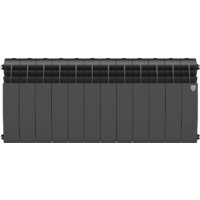 Биметаллический радиатор Royal Thermo Biliner B 350 Черный - 12 секций - Изображение №2 — Chaika Market