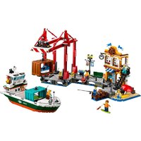 Конструктор LEGO City 60422 Морской порт с грузовым судном - Изображение №3 — Chaika Market