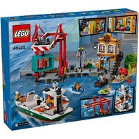 Конструктор LEGO City 60422 Морской порт с грузовым судном — Chaika Market