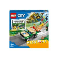 Конструктор LEGO City 60353 Миссии по спасению диких животных - Изображение №5 — Chaika Market