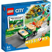 Конструктор LEGO City 60353 Миссии по спасению диких животных — Chaika Market
