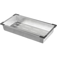 Кухонная мойка Saniteco 6045 + Spike F9S07000 (хром, с сифоном, дозатором и коландером) - Изображение №8 — Chaika Market