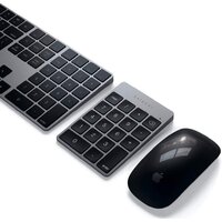 Цифровой блок Satechi Aluminum Slim Rechargeable Bluetooth Keypad (серый космос) - Изображение №4 — Chaika Market