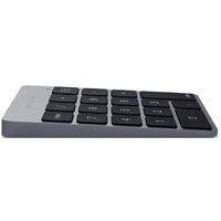 Цифровой блок Satechi Aluminum Slim Rechargeable Bluetooth Keypad (серый космос) - Изображение №2 — Chaika Market