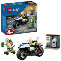 Конструктор LEGO City Полицейская погоня на мотоцикле 60455 - Изображение №3 — Chaika Market