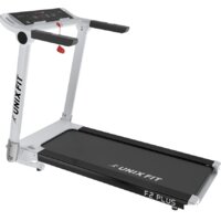 Электрическая беговая дорожка Unixfit Hi-tech F2 Plus (arctic ice) — Chaika Market