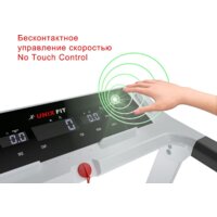 Электрическая беговая дорожка Unixfit Hi-tech F2 Plus (arctic ice) - Изображение №4 — Chaika Market