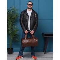 Дорожная сумка Carlo Gattini Premium Faenza 4033-02 (коричневый) - Изображение №11 — Chaika Market