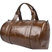 Дорожная сумка Carlo Gattini Premium Faenza 4033-02 (коричневый) - Изображение №2 — Chaika Market