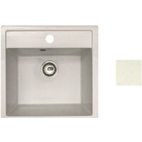 Кухонная мойка БелЭворс Rio + смеситель W74004-3 + дозатор L405H (белый) - Изображение №2 — Chaika Market