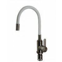 Кухонная мойка БелЭворс Rio + смеситель W74004-3 + дозатор L405H (белый) - Изображение №3 — Chaika Market