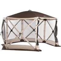 Кемпинговая палатка Wild Land Hub screen house 600 920003-0004-0024.SET (коричнево-бежевый, со стенками) - Изображение №2 — Chaika Market