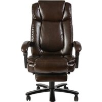 Офисное кресло Меб-ФФ MF-3028 (коричневый) - Изображение №2 — Chaika Market