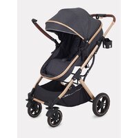 Универсальная коляска Rant Basic Pulsar Gold RA160 (2 в 1, grey) - Изображение №10 — Chaika Market