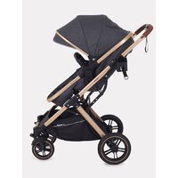 Универсальная коляска Rant Basic Pulsar Gold RA160 (2 в 1, grey) - Изображение №11 — Chaika Market