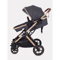 Универсальная коляска Rant Basic Pulsar Gold RA160 (2 в 1, grey) - Изображение №12 — Chaika Market